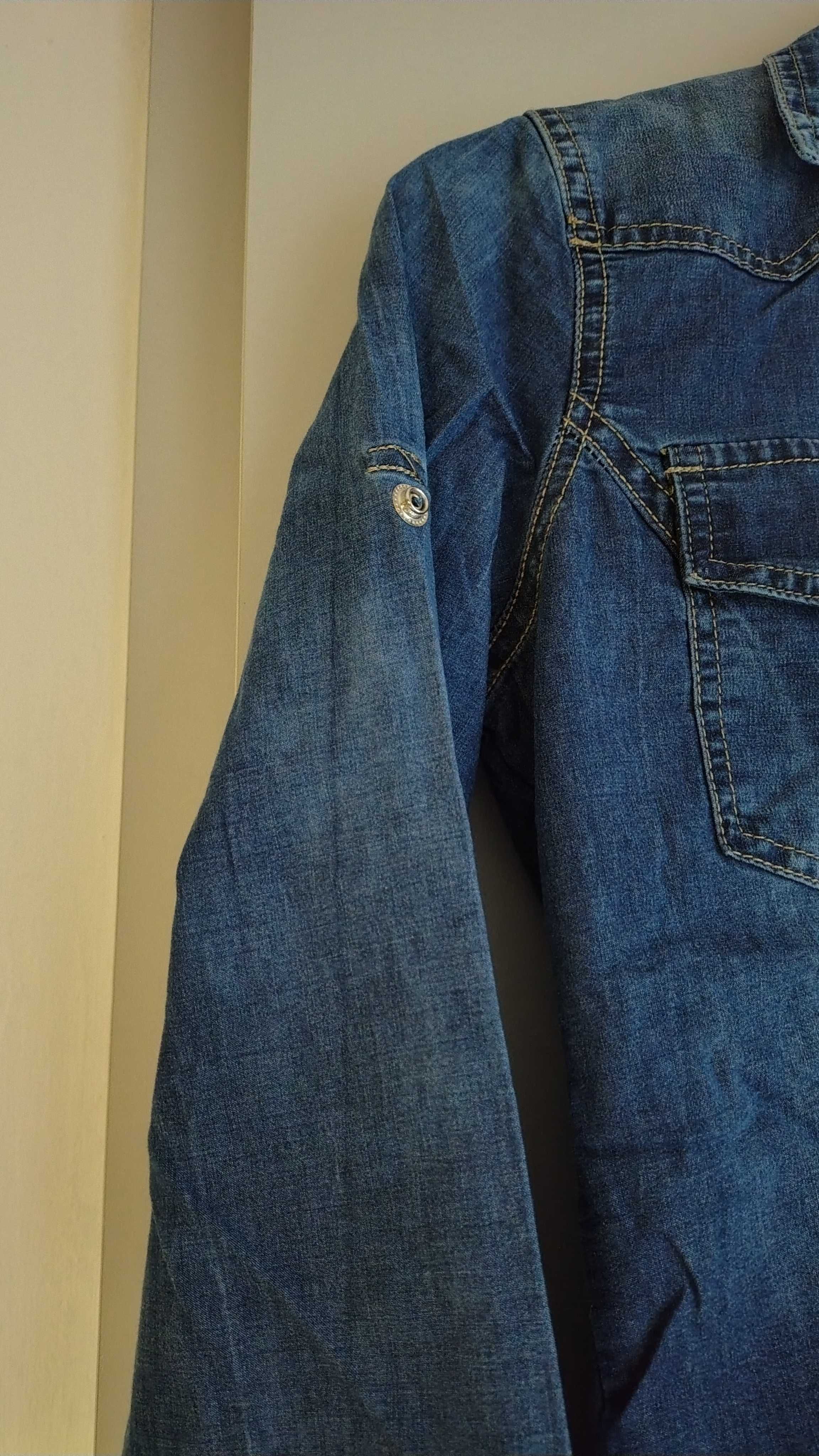 Koszula jeansowa Re-Dress, rozmiar XS
