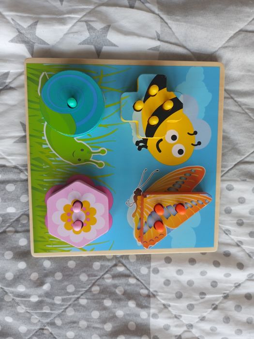 Playtive puzzle ukladanka sorter Lidl 2+