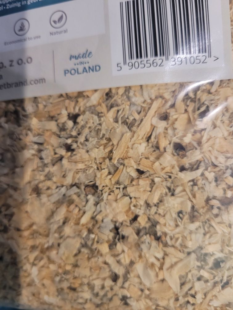 Ściółka dla chomika bawełna i drewno, Joris no smell