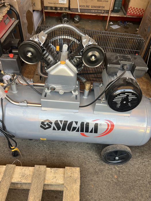 Акция.Компрессор 100л sigma .Новый..
