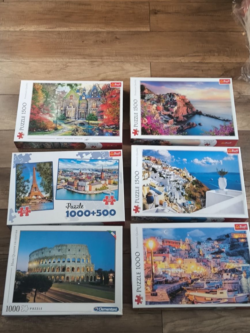 Puzzle Trefl i Clementoni