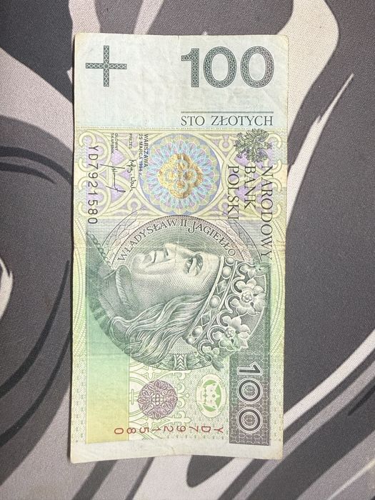Banknot 100zł seria zastępcza 1994r
