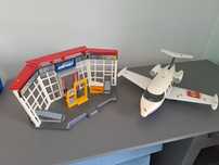 Lotnisko playmobil z samolotem