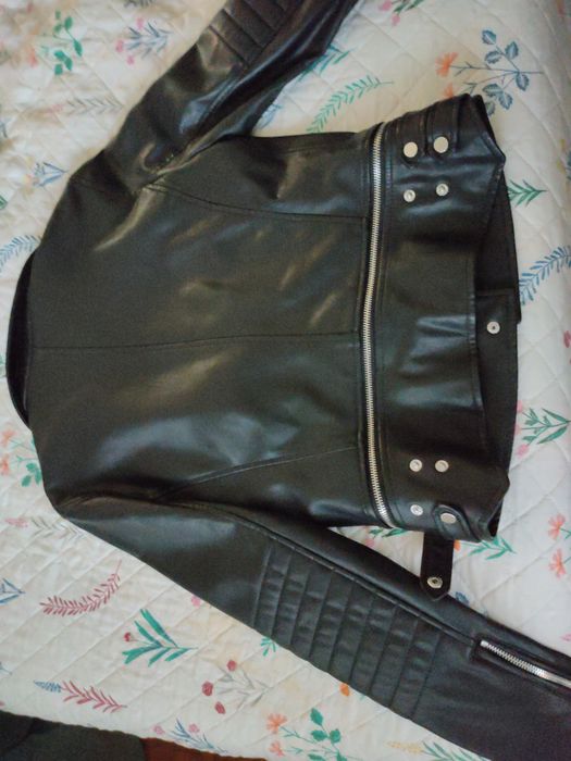 Casaco pele grossa Portes incluídos