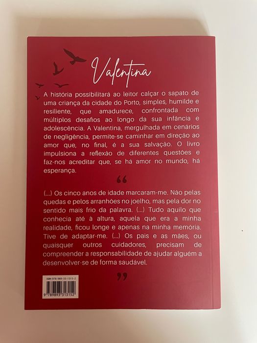 Livro Valentina - Carina Romano