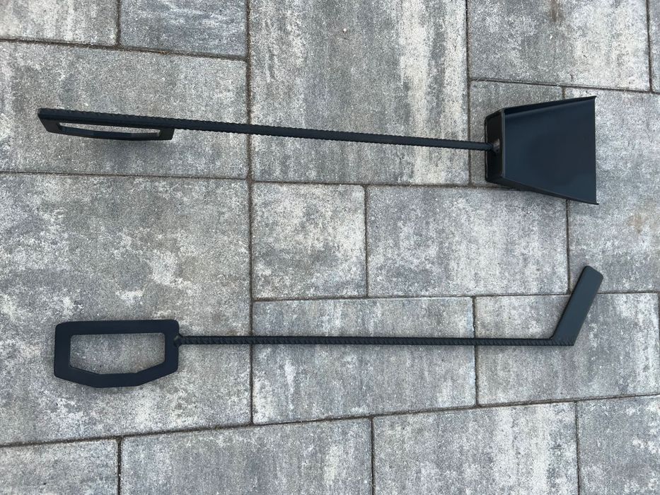 Szufelka pogrzebacz ognisko piec palenisko