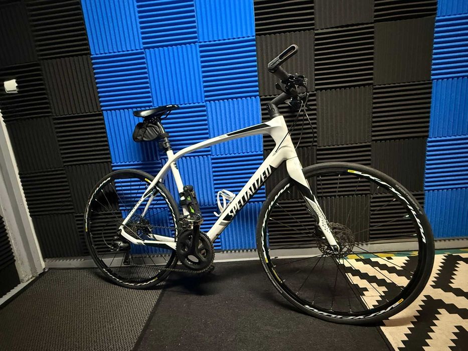 Specialized Sirrus 5.0 L – karbon, po serwisie