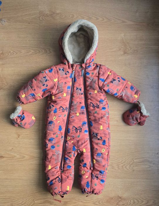 Kombinezon zimowy z kapturem, wodoodporny, ocieplany, Cool Club SMYK