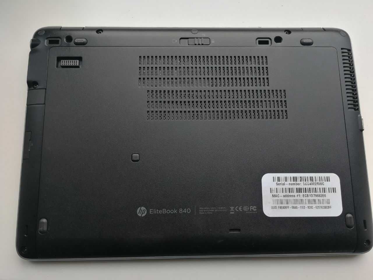 HP EliteBook 840G1 i5-4310U/8GB/SSD120GB/14"HD+