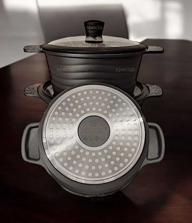 Zestaw garnków Zilner ZL-8513. Gaz, indukcja, halogen
