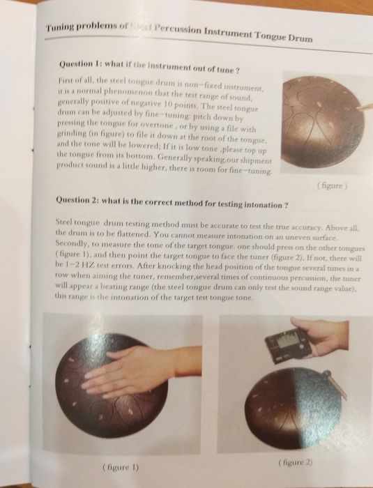 Handpan Steel Tongue