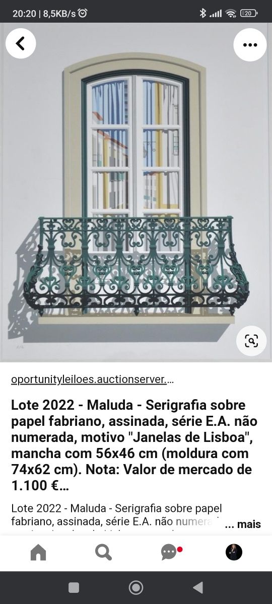 Quadro, Serigrafia Maluda Assinada