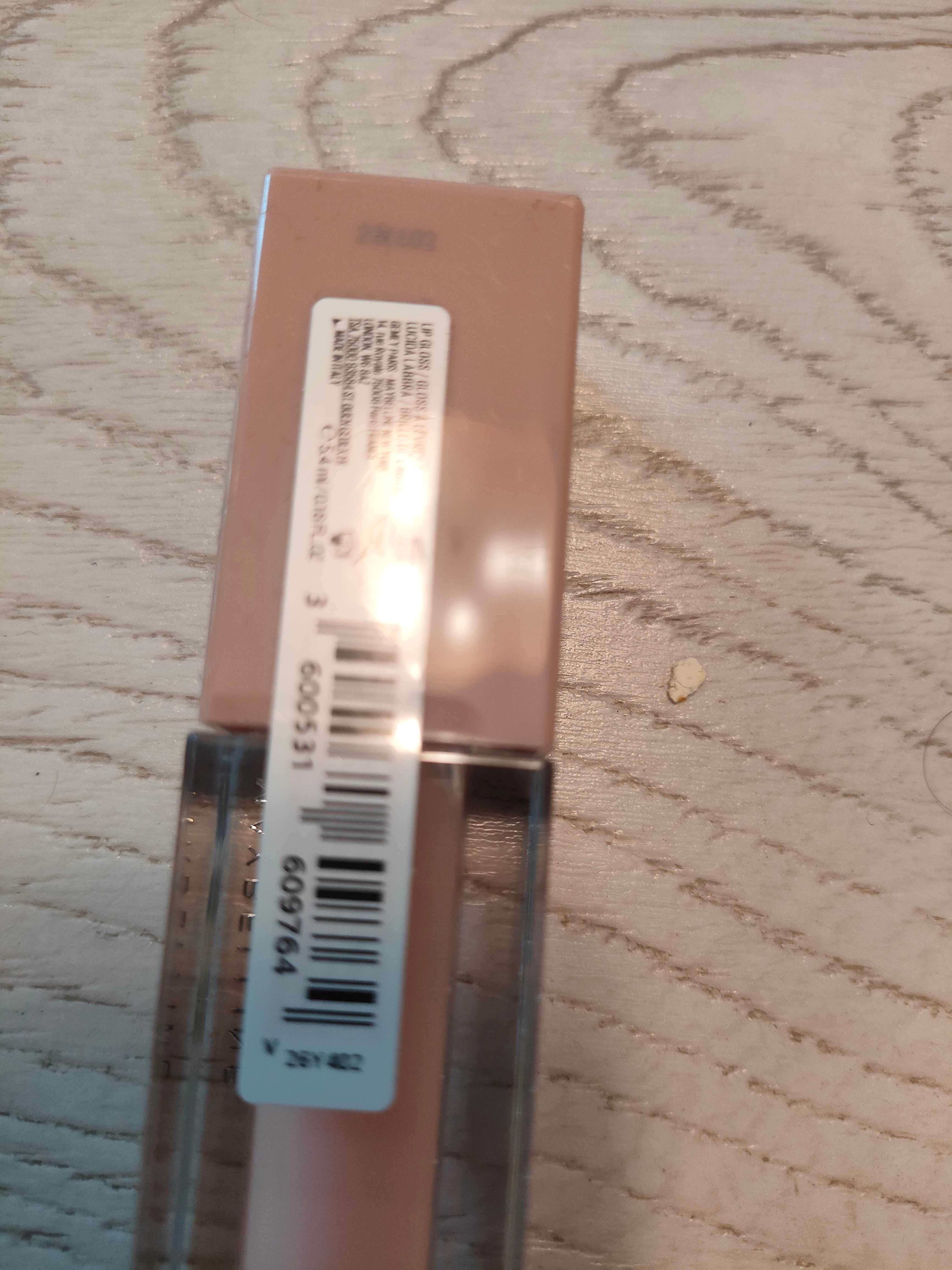 Błyszczyk do ust z kwasem hialuronowym Maybelline lifter gloss 002 ice