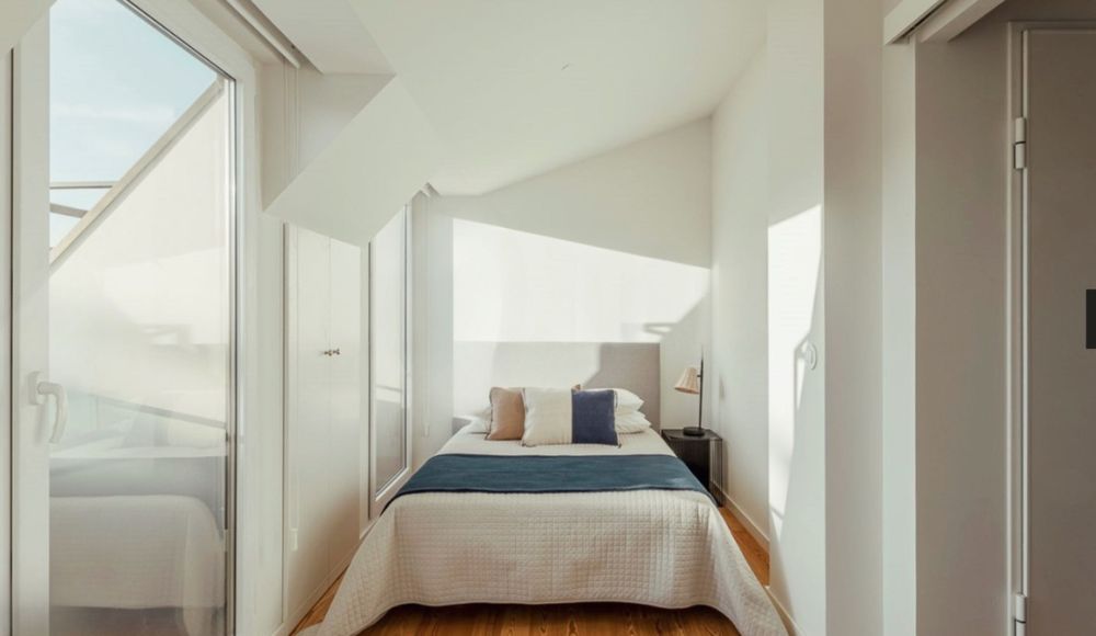 Apartamento NOVO T1 Campo Ourique - último andar 5 terraços