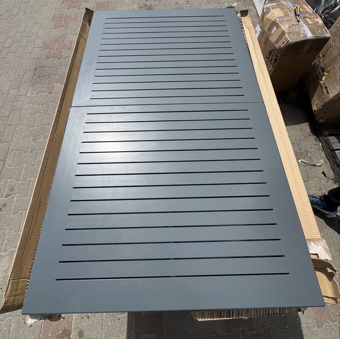 Stół aluminiowy DEGAMO BAJAZZO 175/245x100cm