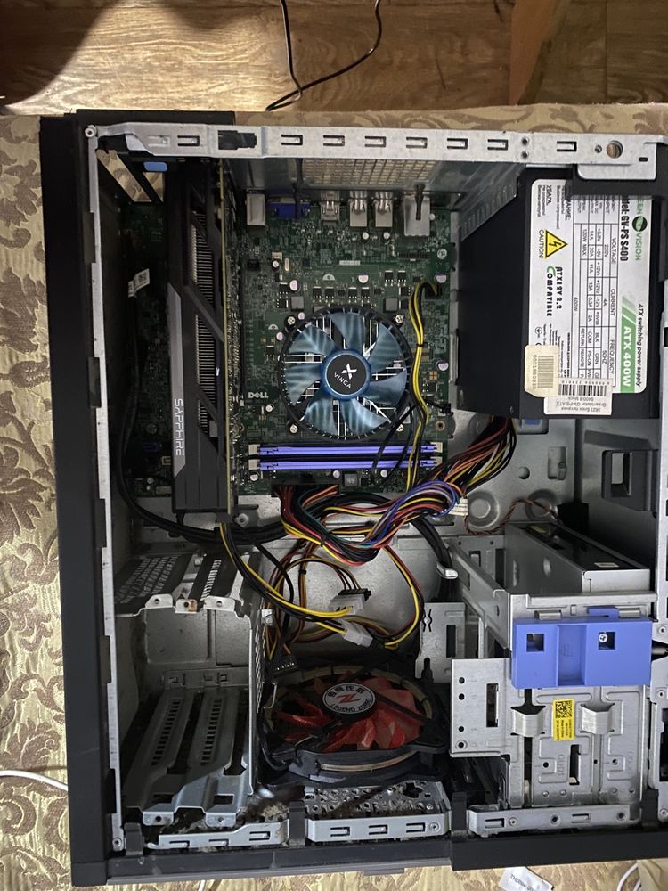 Продам ігровий пк i5 4 gb видеокарта