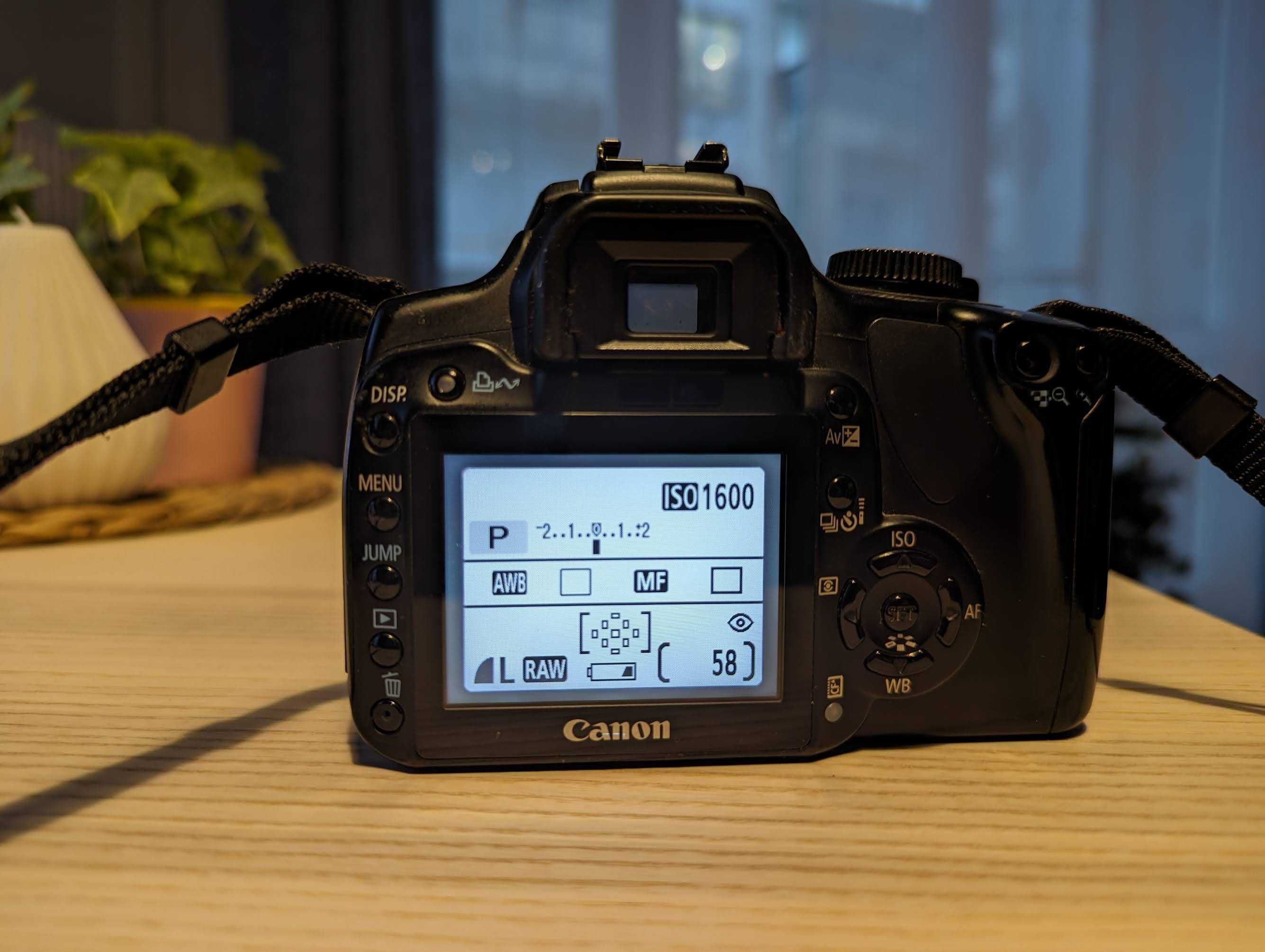 Lustrzanka Canon EOS 400D + Canon EF 28-200