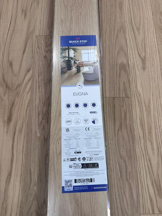 Panele Quick-Step El915 Eligna Dąb Biały Satynowy