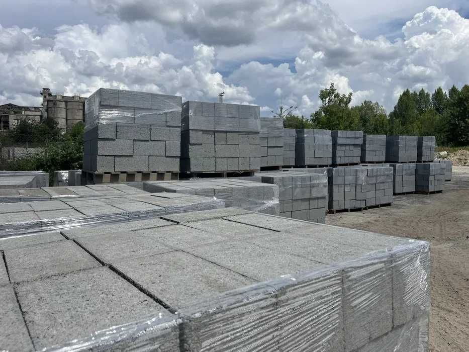 Шлакоблок вібропресований від виробника! Перегородковий шлакоблок