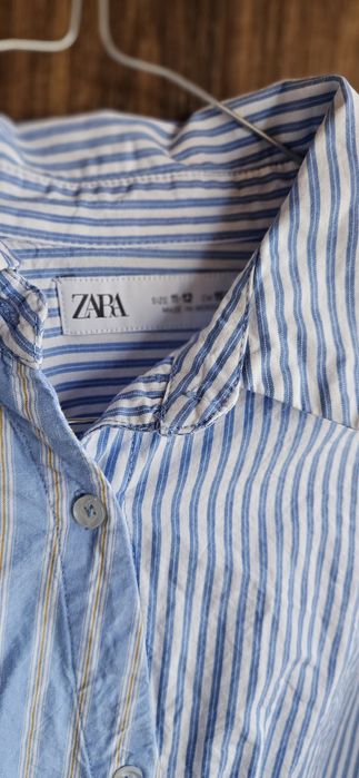 Контрастна смугаста сорочка від zara