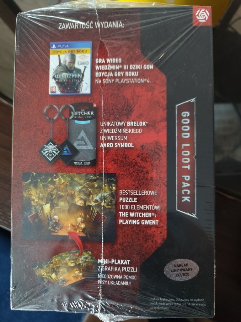 Wiedźmin 3 good loot pack ps4