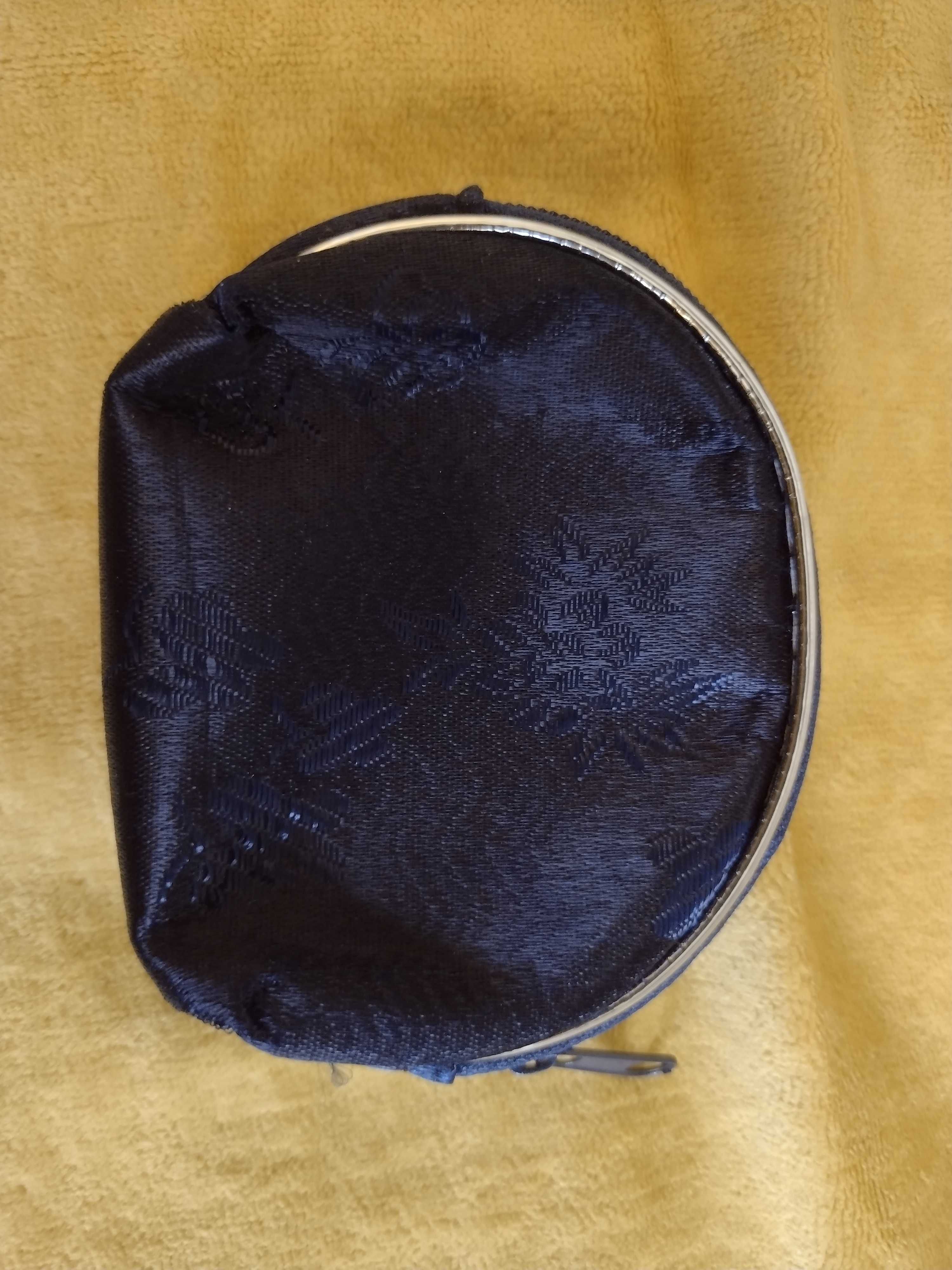 Kosmetyczka portmonetka mini ok. 9 x ok. 7,7 cm granat