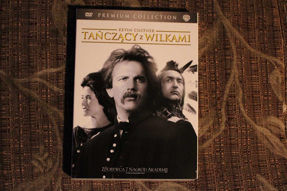 Tańczący z wilkami - film na DVD - lektor PL, 16x9,  jak nowy - OKAZJA