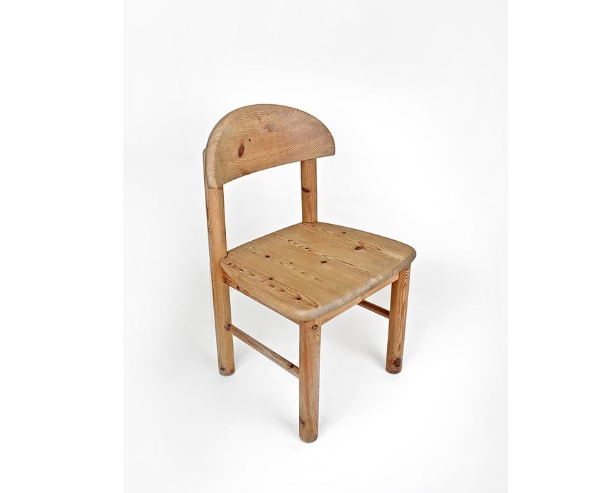 Rainer Daumiller brutalistyczne krzesła vintage MID  Century modern