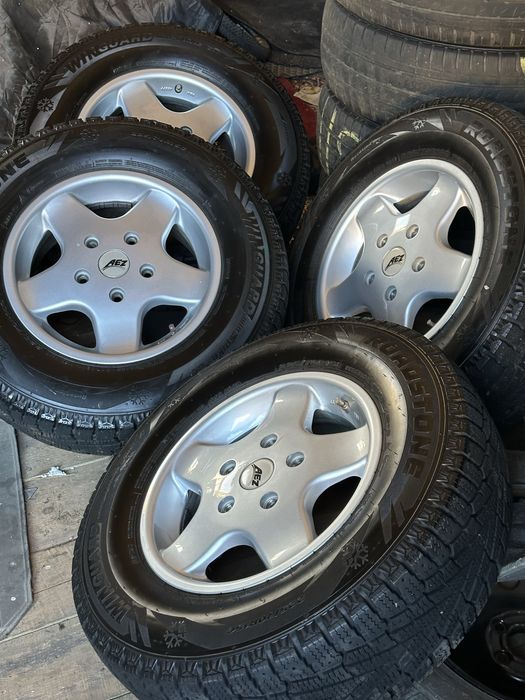 Комплект грузових дисків AEZ 5x130 R15 з зимовою резиною