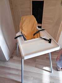 Krzesełko z pokrowcem do karmienia Ikea Antilop