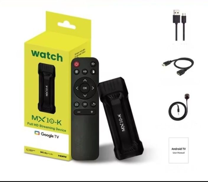 Android TV Stick MX10 - Smart TV