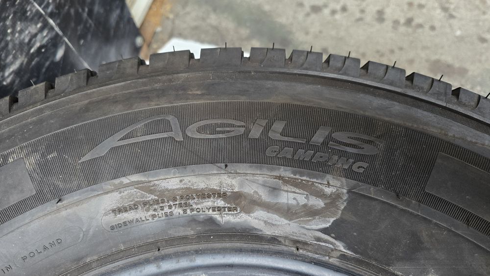 P21 2 x 225/75r16CP Michelin Agilis Camping 116Q opony letnie używane