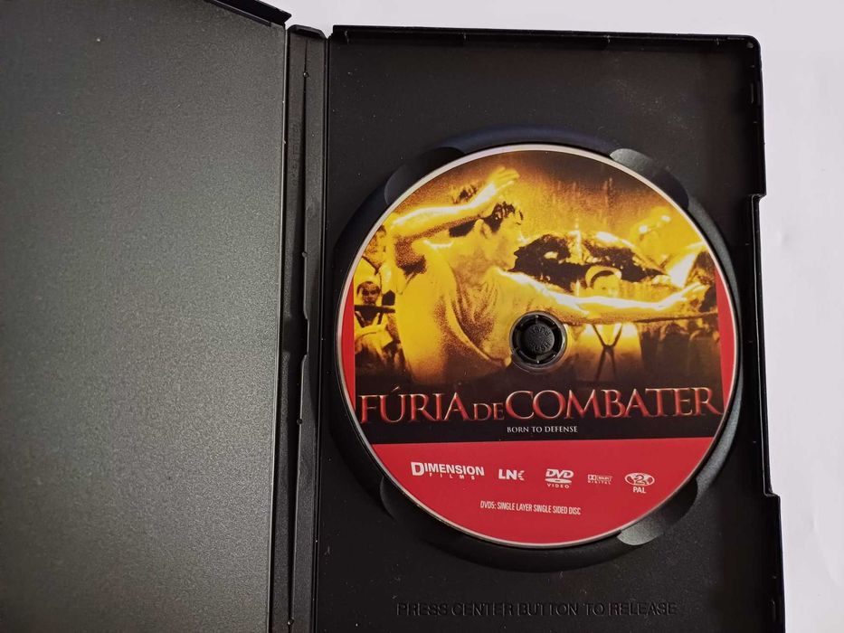 DVD - Fúria de combater/ Duelo de campeões, de Jet Li