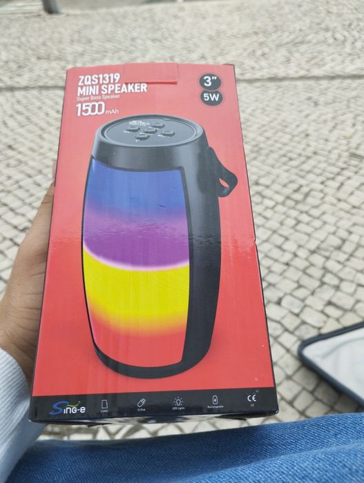 Coluna Sing-e 1500mAh