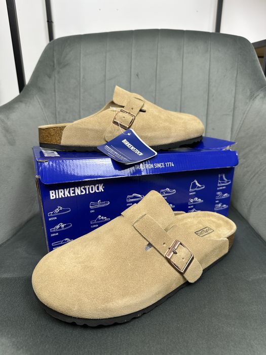Birkenstock Boston Чоловічі капці Біркеншток Тапки Закриті Биркенсток