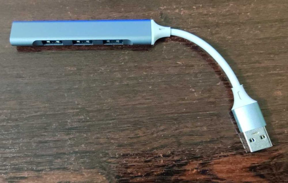 Мережевий концентратор, розгалужувач, USB Hub на 4 usb-порти