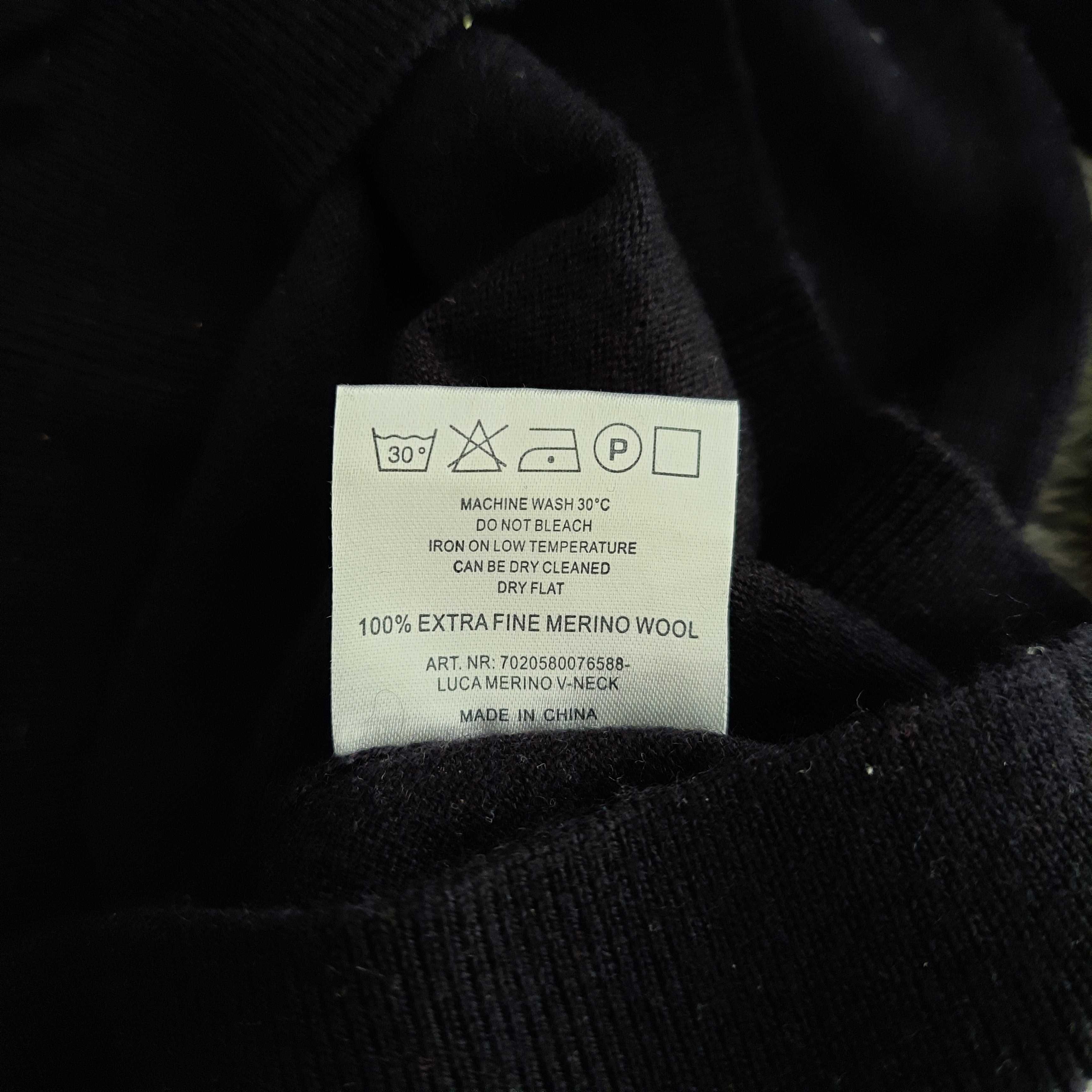 Sweter wełniany merino wool rozm M