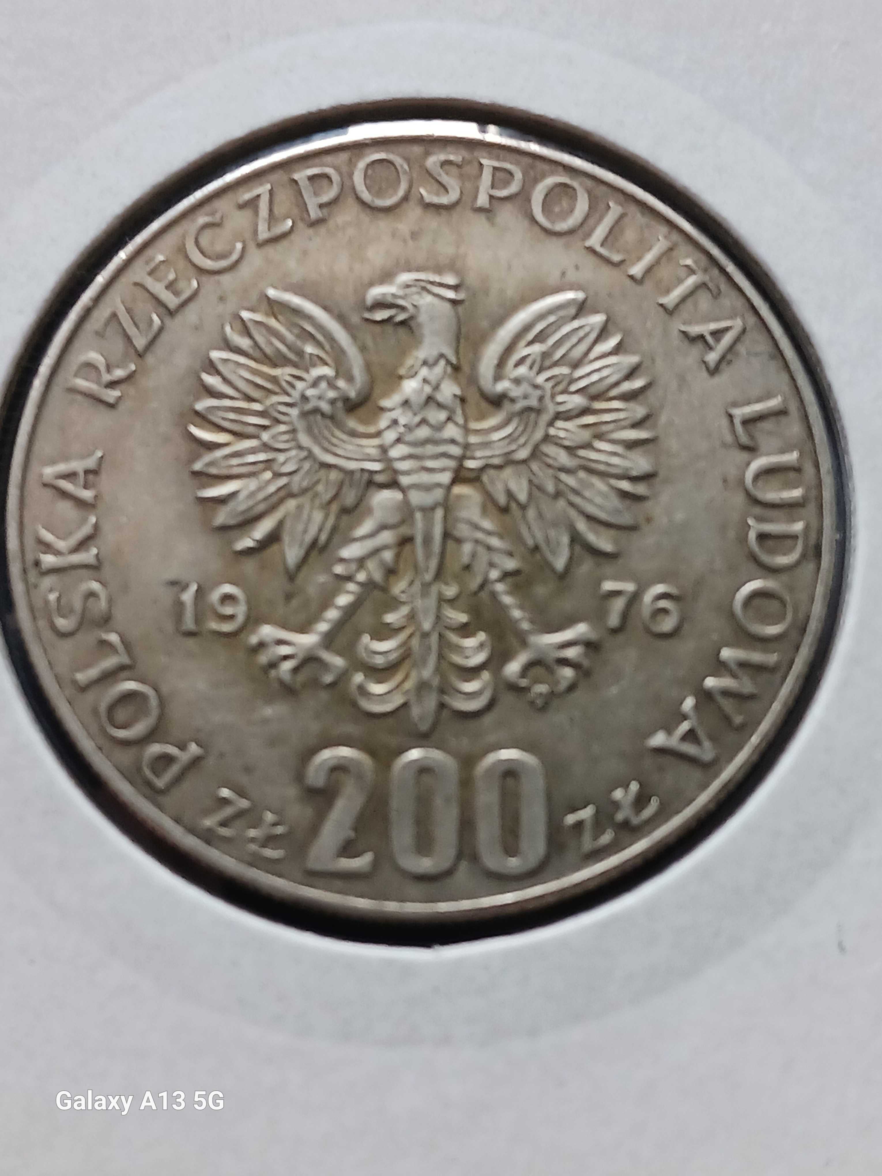 200 Złotych Igrzyska XXI Olimpiady - 1976 r. - nr.3 - Srebro