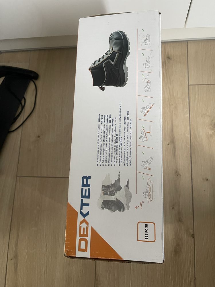 Duty robocze dexter s3 jak nowe rozmiar 45