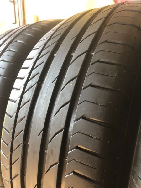 255/55/19 R19 Continental ContiSportContact 5 JLR