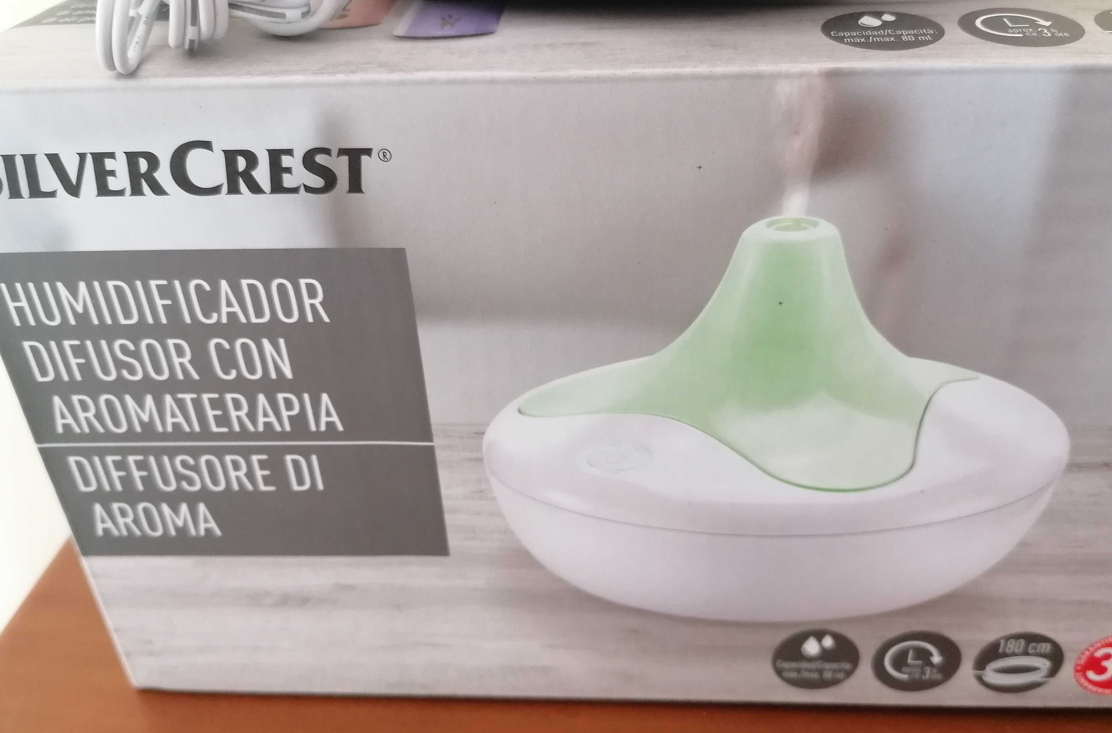 Ambientador  de aromas, "Silver Crest", novo, por 10€