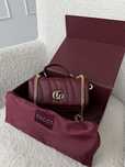 Torebka Gucci milano small bordo