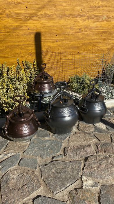 Афганский казан(Афганський казан) з полірованим низом