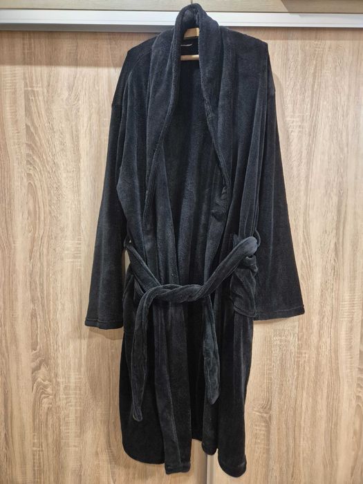 Męski szlafrok z kieszeniami