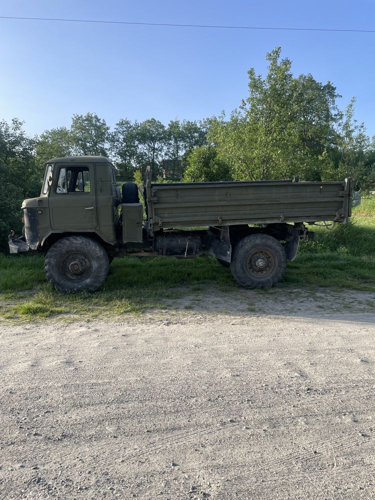 Газ 66 самоскид, газ-бензин!!!