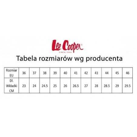 Buty Męskie Sportowe Lee Cooper Klasyczne Trampki beżowe -2149 r.43