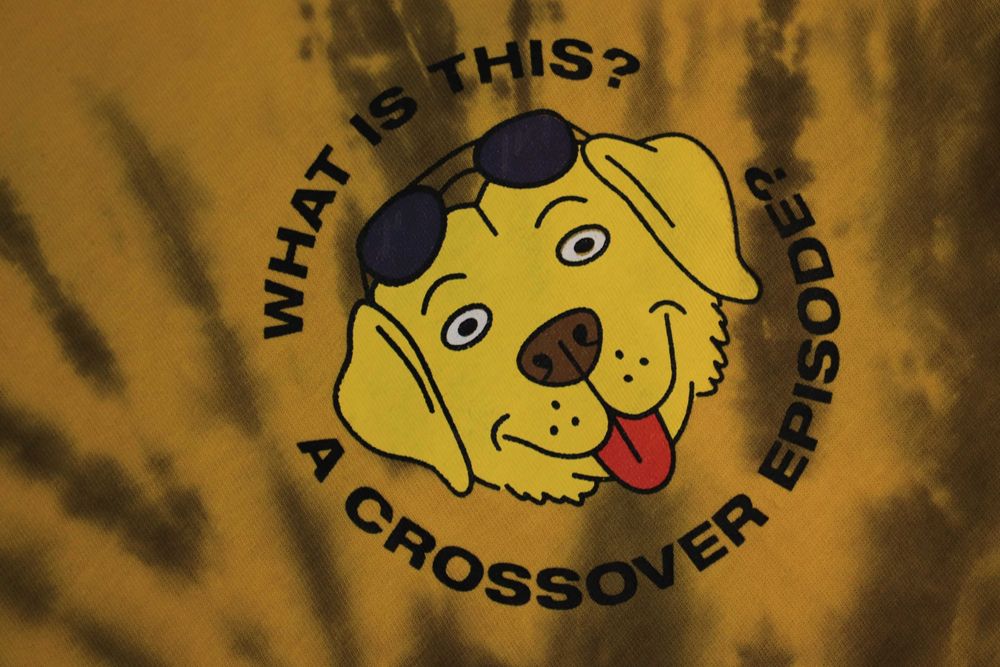 T-shirt Cropp r. M żółty Bojack Horseman kr rękaw bawełna