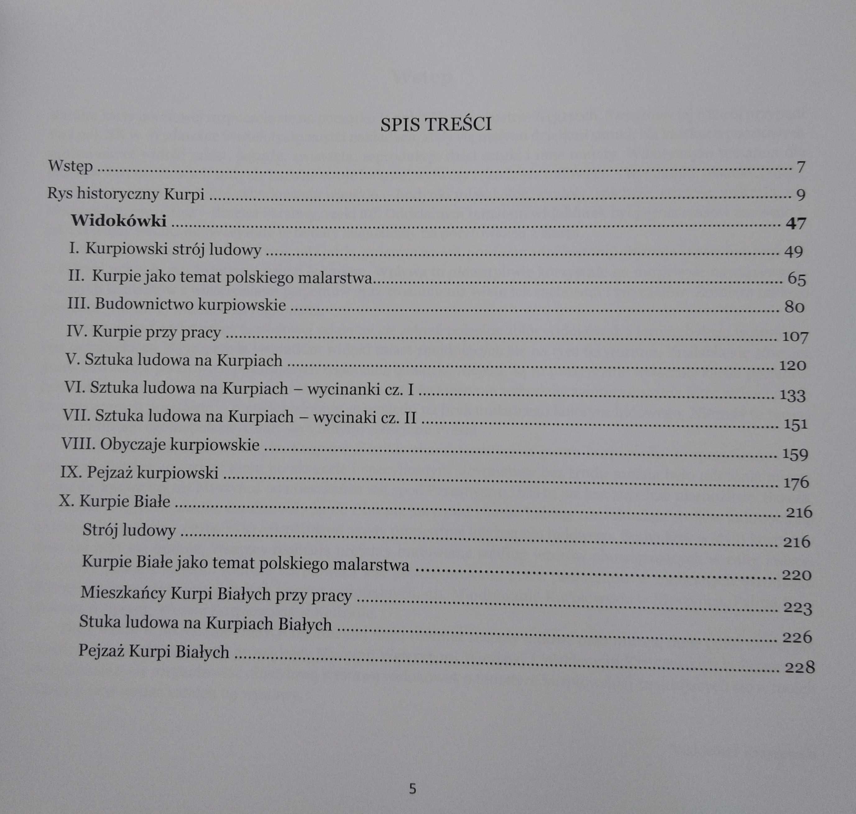 Kurpie na XX wiecznych widokówkach