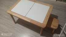 ikea flisat z krzesełkami i pojemnikami