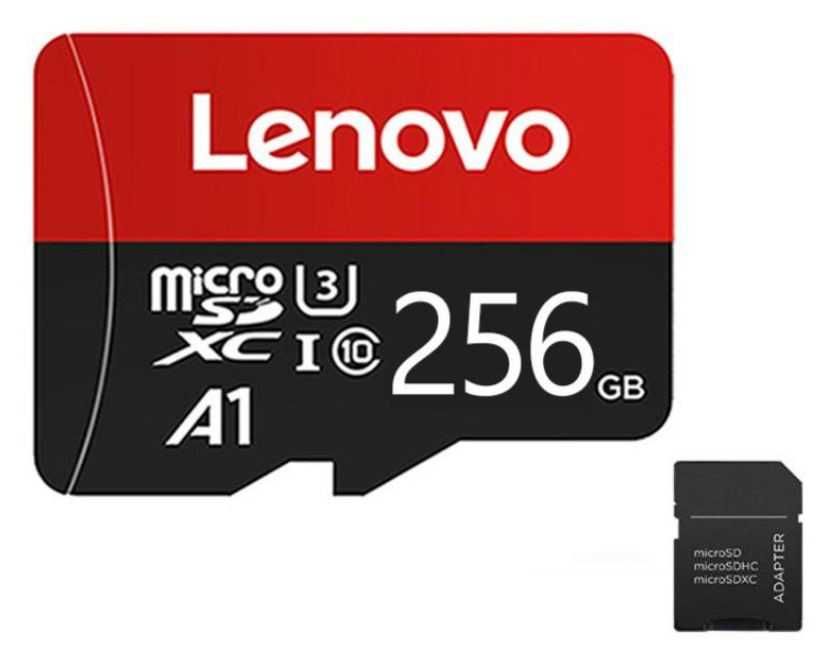 Karta pamięci Lenovo micro SDXC 256GB U3 A1 Class 10 NOWA PL 24h